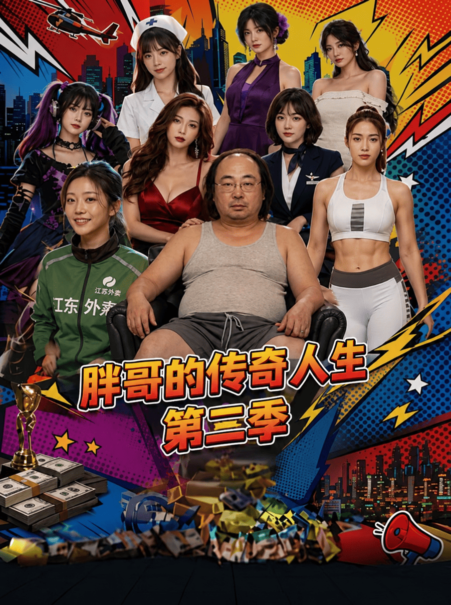 胖哥的传奇人生第二季高能回归！从小出租屋到各路女神的私密领地，胖哥开启逆天收割模式。性感女租客、高冷女医生、娇艳护士、火辣女外卖员……看他如何凭实力征服不同职业的绝色佳人，上演酣畅淋漓的后宫狂欢！