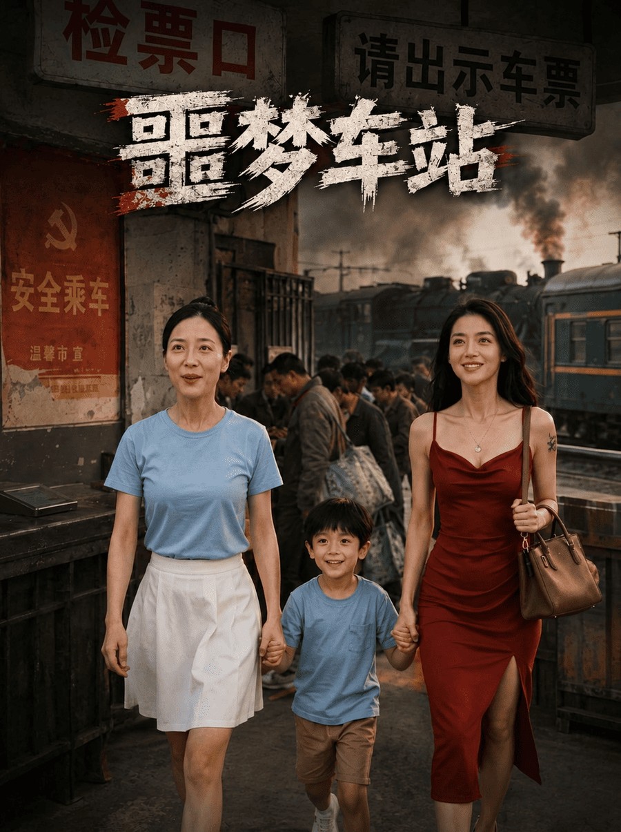 本是一场普通的车站候车，却因工作人员一句“小孩逃票”彻底改变了走向。年轻貌美的姐妹花原本以为只需简单补张票便能顺利进站，不料对方根本醉翁之意不在酒。当厚重的房门反锁，一场针对这对绝美姐妹花的噩梦般惩罚与屈辱调教正式拉开序幕。