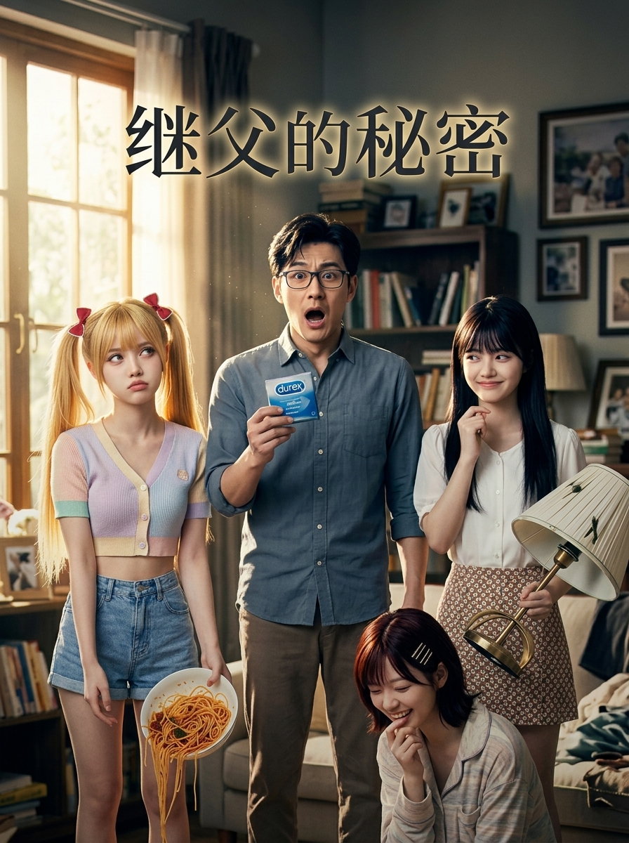 表面上是无微不至的完美继父，暗地里却开启禁忌秘境！从悄然关注到防线崩溃，傲娇爱莉与清纯纱奈接连失守。当抗拒变成争宠，这间屋子里的规则已被彻底颠覆。