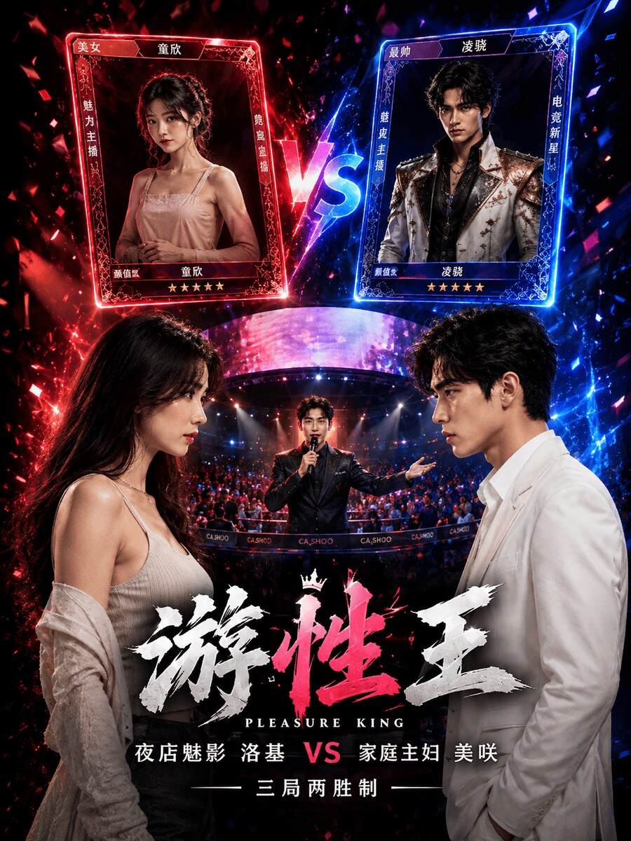 夜店擂台气氛彻底沸腾！当号称不败的夜店鸭王遇上风情万种的熟女人妻，一场别出心裁的“特殊道具”极限对决正式开演。独特的刺激加持下，究竟谁能撑到最后，谁又会率先失控出局？